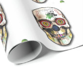 skull mexican cadeaupapier (Rol Hoek)