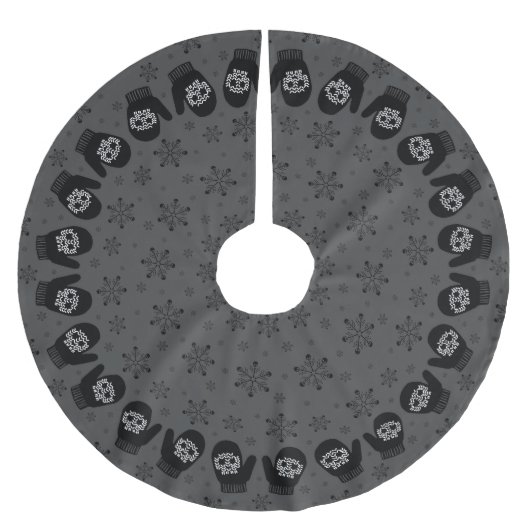 Skull Mittens Kerstboom Rok (Voorkant)