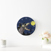 Skull Monster Ronde Klok (Huis)