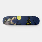 Skull Monster Skateboard (Horizontaal)