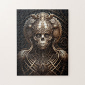 Skull Monster Skeleton Horror Legpuzzel (Verticaal)