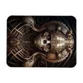 Skull Monster Skeleton Horror Magneet (Horizontaal)