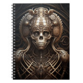 Skull Monster Skeleton Horror Notitieboek (Voorkant)