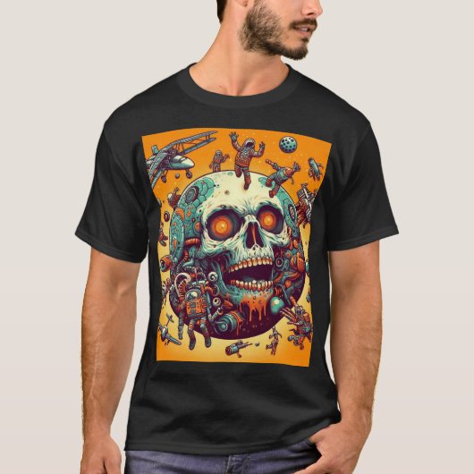 Skull Moon T-shirt (Voorkant)