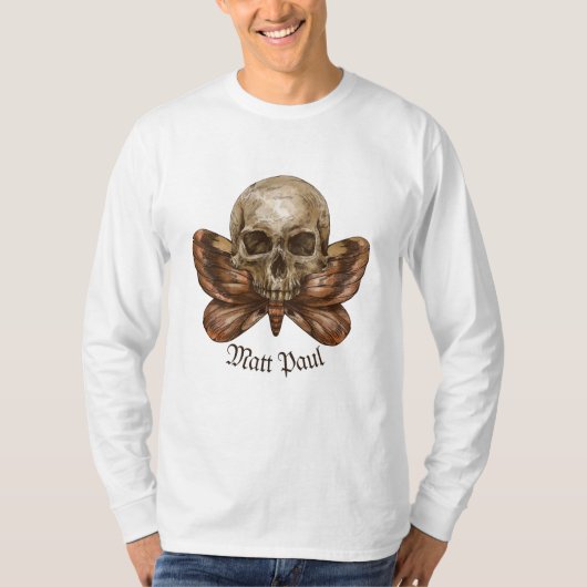 Skull Moth T-shirt (Voorkant)