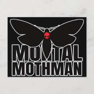 Skull Moths Skull Moth Death Moth Entomology Geek Briefkaart