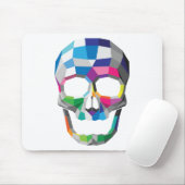 Skull Mousepad Colors Muismat (Met muis)