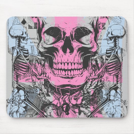 Skull Mousepad Muismat (Voorkant)
