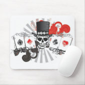 Skull mousepad muismat (Met muis)