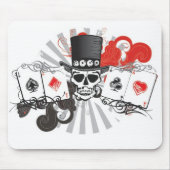 Skull mousepad muismat (Voorkant)