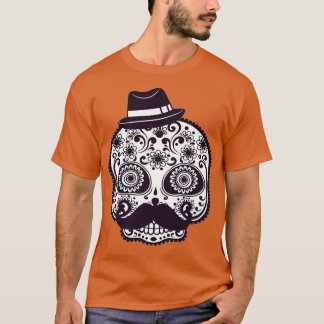 Skull Mustache Classic TShirt