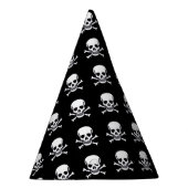 Skull n Botten Black party petten Feesthoedjes (Rechts)