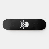 Skull n Botten Black skateboard (Horizontaal)