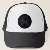 Skull n Botten Ghost trucker hat Pet (Voorkant)
