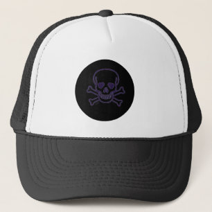 Skull n Botten Ghost trucker hat Pet