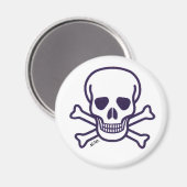Skull n Botten magnet (Voorkant / Achterkant)