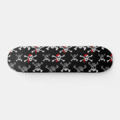 Skull n Botten Party Pirate Skateboard (Horizontaal)