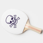 Skull n Botten ping pong paddle Tafeltennisbatje (Zijkant)