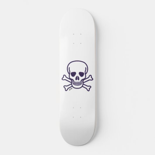 Skull n Botten skateboard (Voorkant)