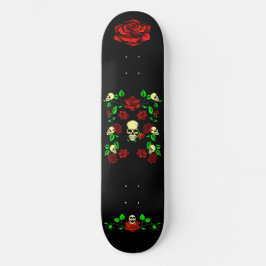 Skull N Rozen 3D Persoonlijk Skateboard