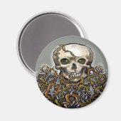 Skull-n-Thorns Magneet (Voorkant / Achterkant)