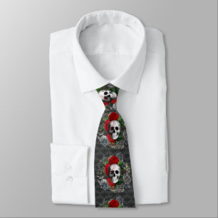Skull Necktie Stropdas