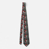 Skull Necktie Stropdas (Achterkant)