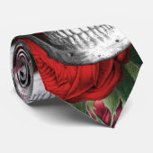 Skull Necktie Stropdas (Opgerold)