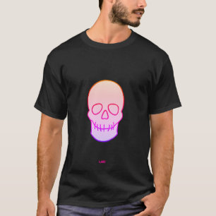 Skull - neongloed t-shirt