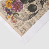 Skull Nieuws2 Tissuepapier (Detail)