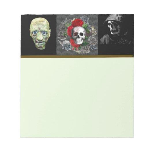 Skull Notitieblok (Voorkant)