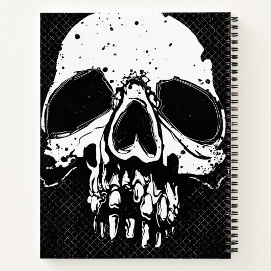 Skull Notitieboek (Achterkant)