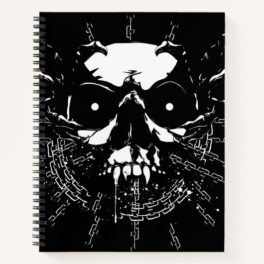 Skull Notitieboek (Voorkant)