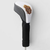 Skull of the Pharaoh Golfheadcover (Schuin)