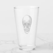 Skull Old School Glas (Achterkant)