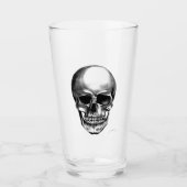Skull Old School Glas (Voorkant)