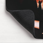 Skull on fire muismat (Hoek)