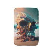 Skull on the Beach Badmat (Voorkant Verticaal)