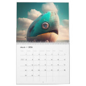 Skull on the beach kalender (Mar 2026)