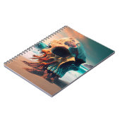 Skull on the Beach Notitieboek (Linkerzijde)