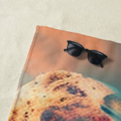 Skull on the Beach Strandlaken (In situ)