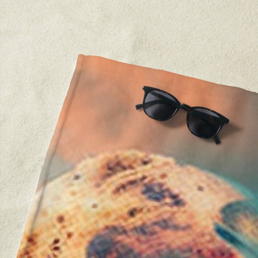 Skull on the Beach Strandlaken (In situ)