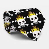 Skull One stropdas (Opgerold)