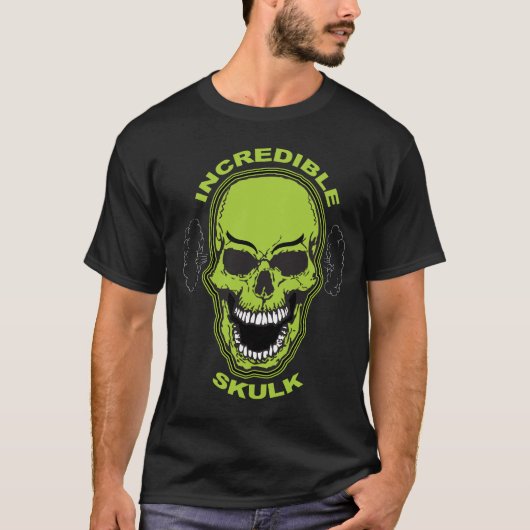 SKULL - Ongelooflijke schedel T-shirt (Voorkant)