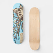 Skull ornaments skateboard (Voorkant)