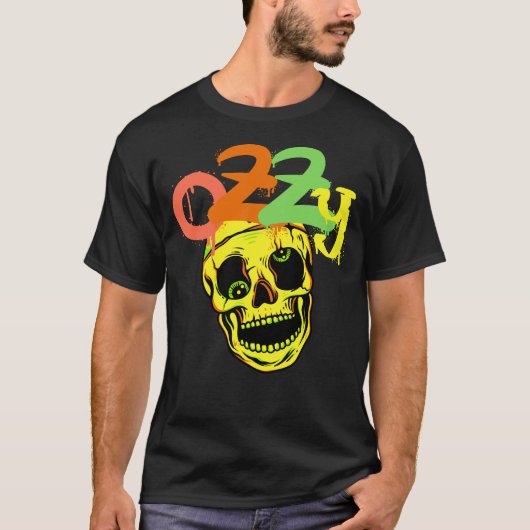 Skull Ozzy Osbourne T-Shirts (Voorkant)