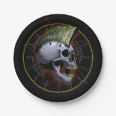Skull Papieren Bordje (Voorkant)