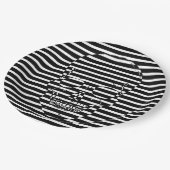 Skull Papieren Bordje (Gekanteld)