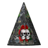 Skull Party Pet Feesthoedjes (Achterkant)