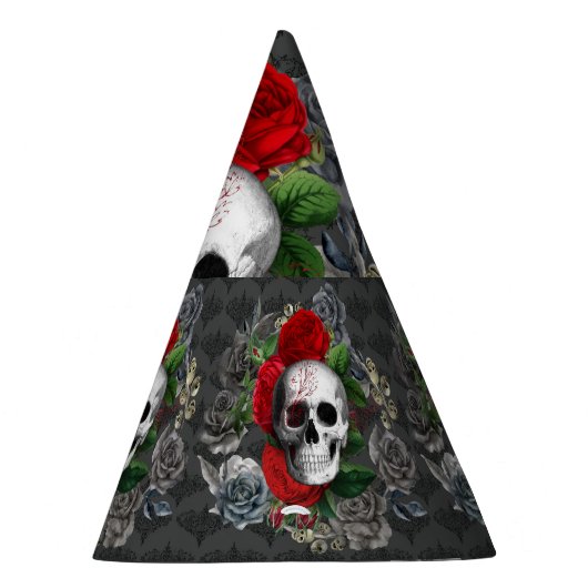 Skull Party Pet Feesthoedjes (Rechts)